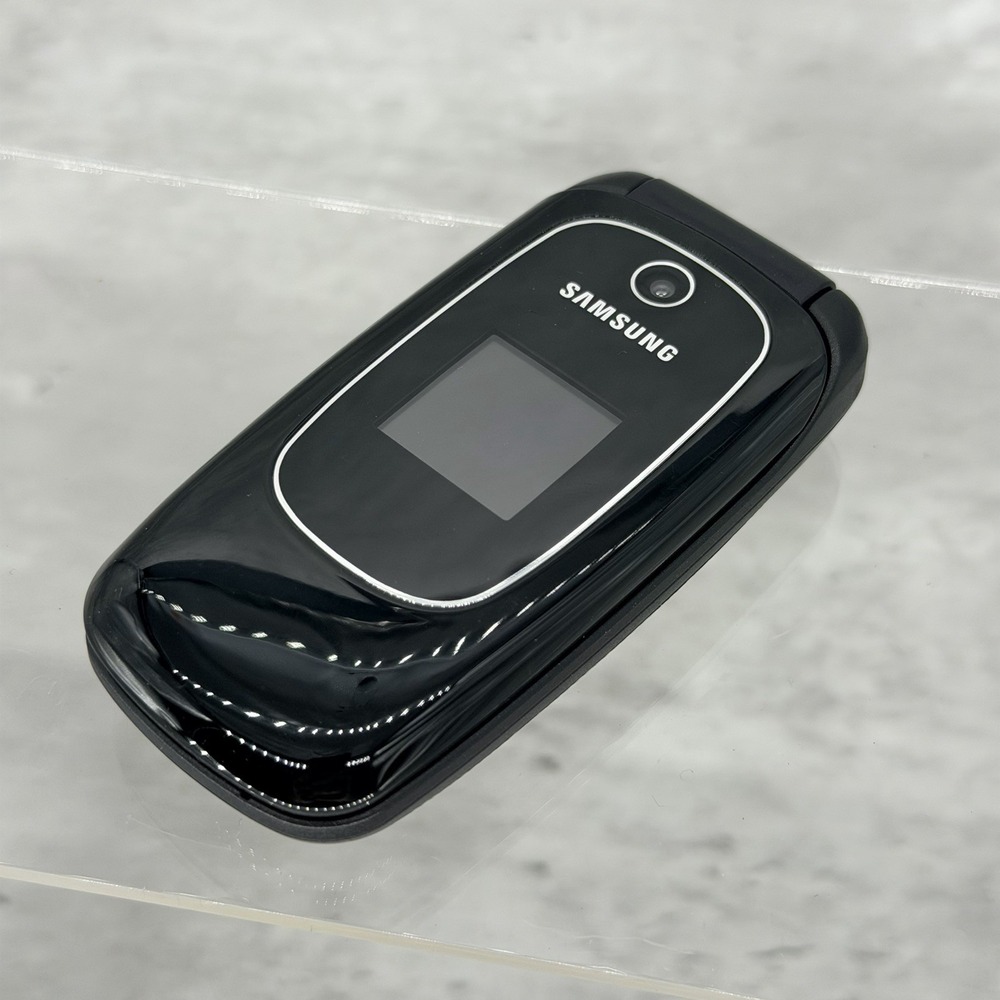 Samsung SGH-A157 Black 3G Flip Phone Cell Phone Untested